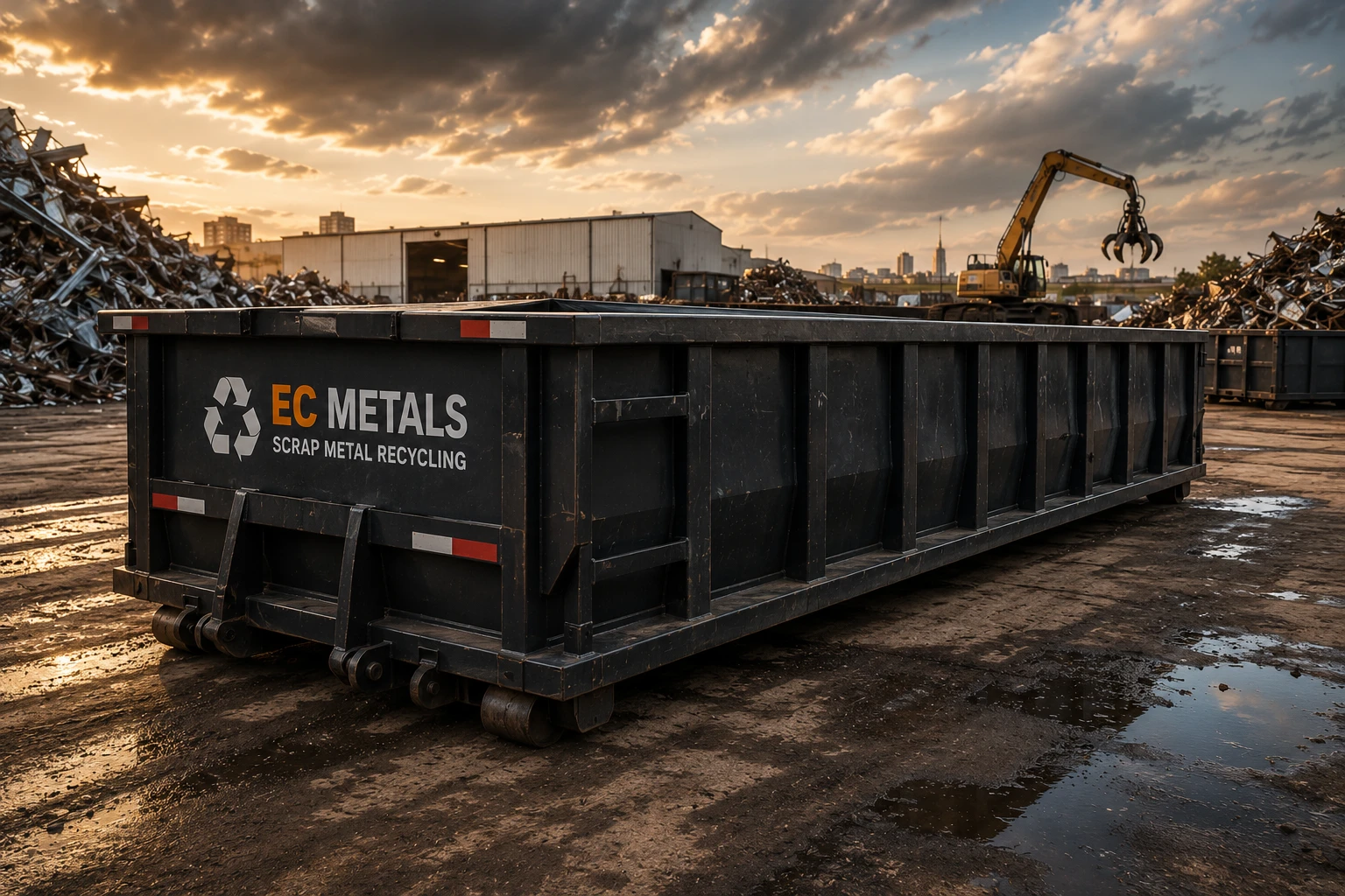 Roll-off container service