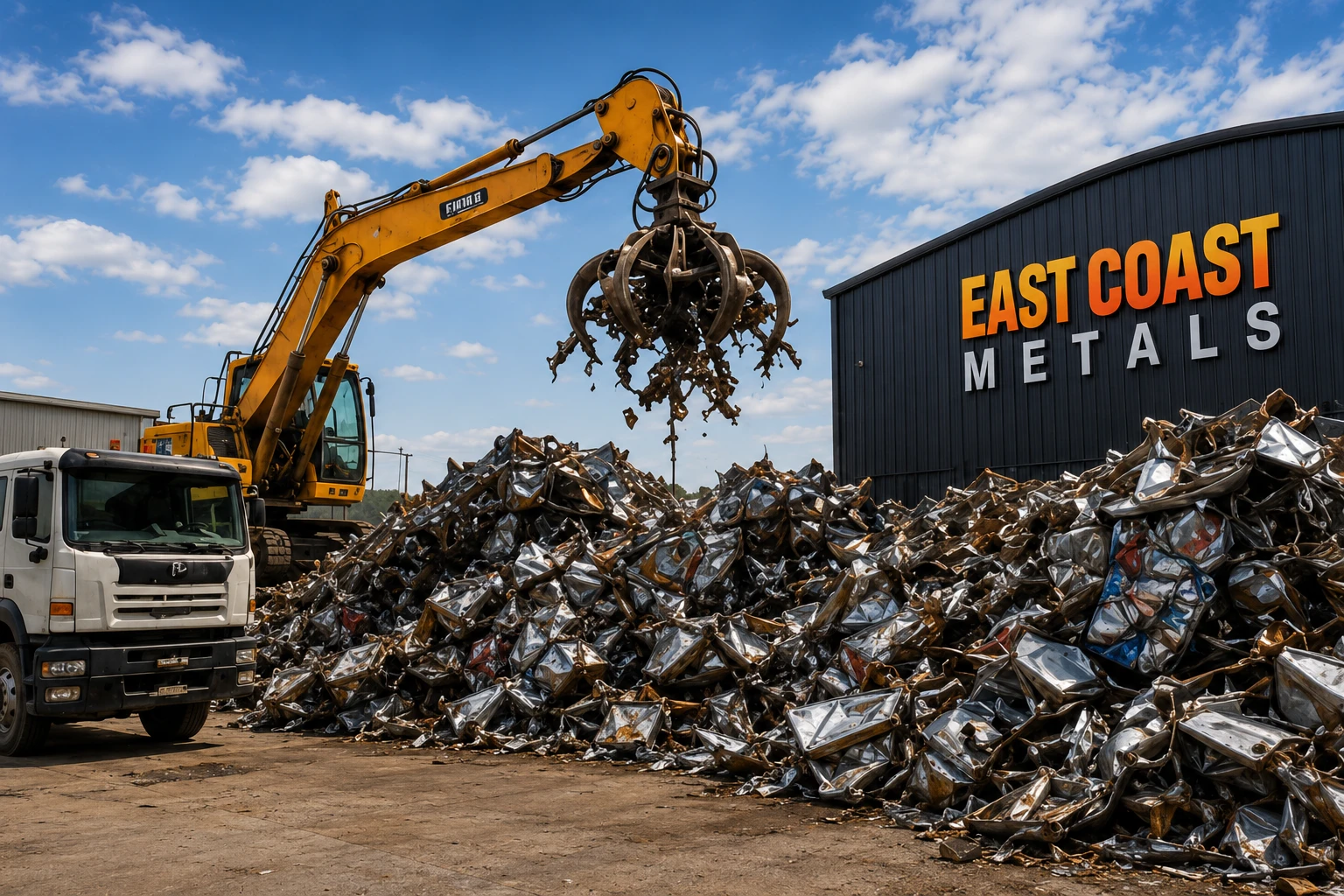 Licensed and insured scrap metal facility