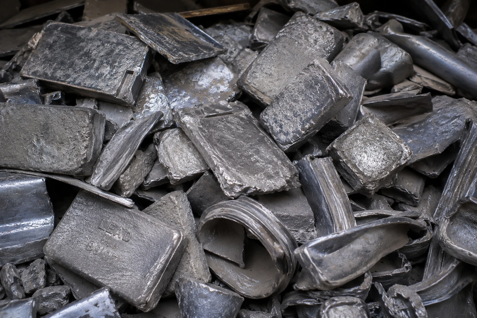 Lead scrap metal